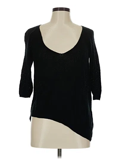Pre-owned Zara Pullover Sweater In Black