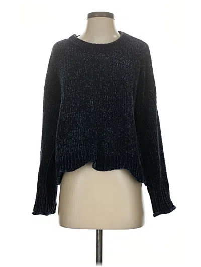 Pre-owned Zara Pullover Sweater In Black