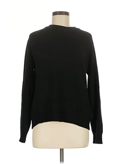 Pre-owned Zara Pullover Sweater In Black