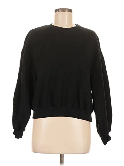Pre-owned Zara Pullover Sweater In Black