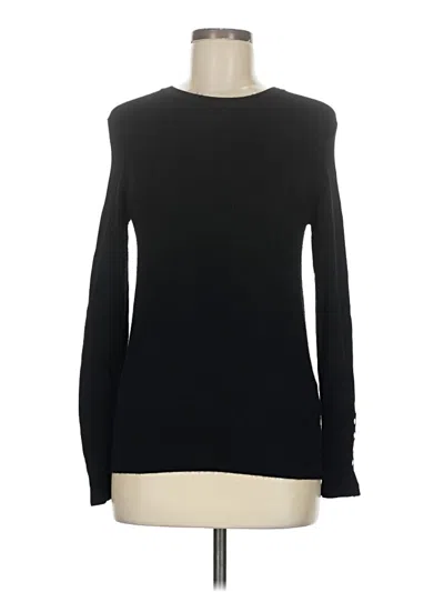 Pre-owned Zara Pullover Sweater In Black