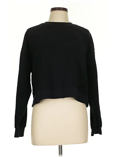 Pre-owned Zara Pullover Sweater In Black