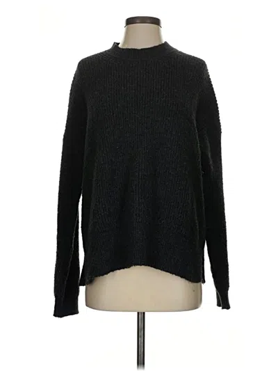 Pre-owned Zara Pullover Sweater In Black