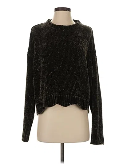 Pre-owned Zara Pullover Sweater In Black