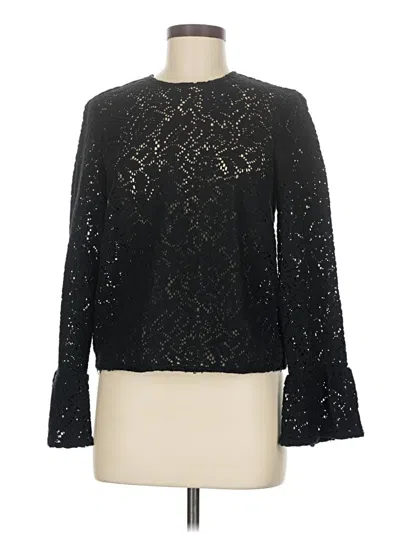 Pre-owned Zara Pullover Sweater In Black