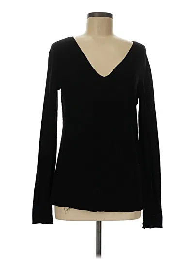 Pre-owned Zara Pullover Sweater In Black