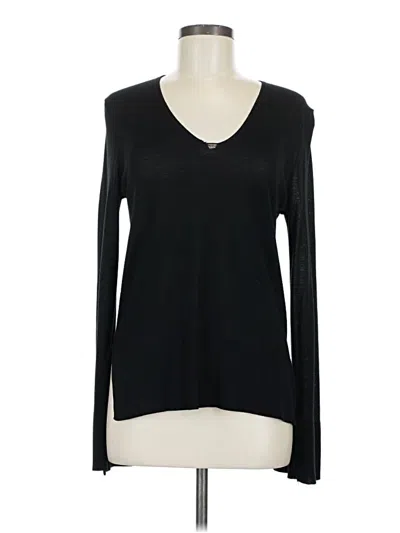 Pre-owned Zara Pullover Sweater In Black