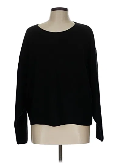 Pre-owned Zara Pullover Sweater In Black