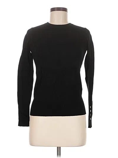 Pre-owned Zara Pullover Sweater In Black
