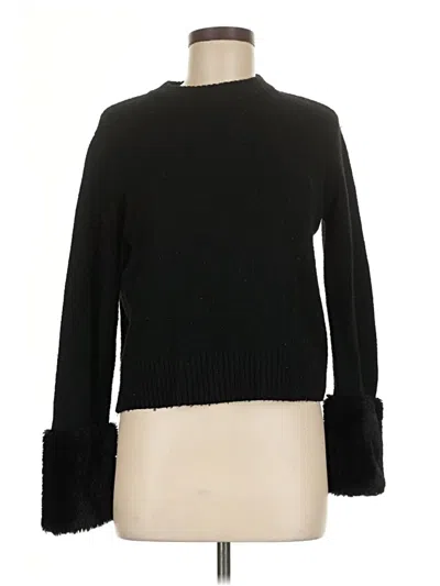 Pre-owned Zara Pullover Sweater In Black