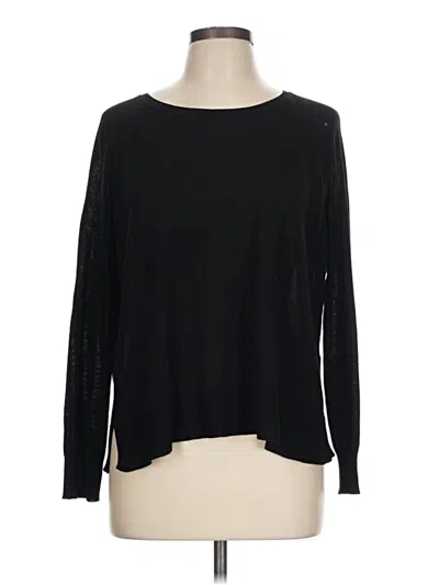 Pre-owned Zara Pullover Sweater In Black