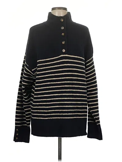Pre-owned Zara Pullover Sweater In Black