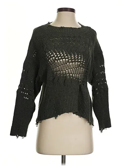 Pre-owned Zara Pullover Sweater In Black