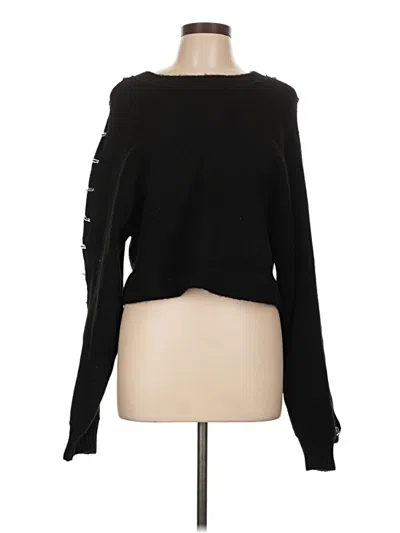Zara Pullover Sweater In Black