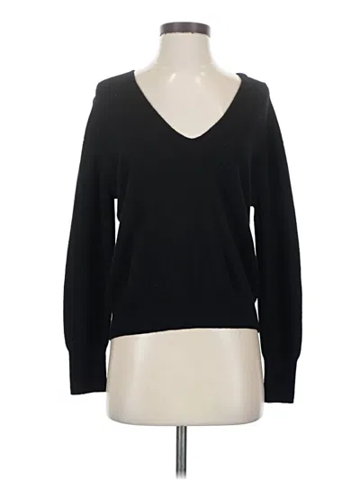 Pre-owned Zara Pullover Sweater In Black