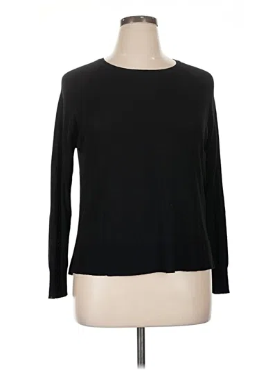 Pre-owned Zara Pullover Sweater In Black