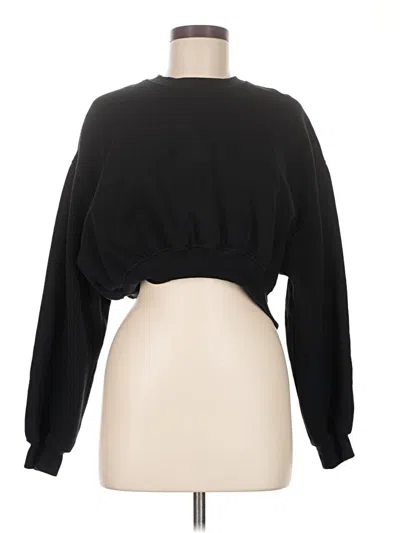 Pre-owned Zara Pullover Sweater In Black