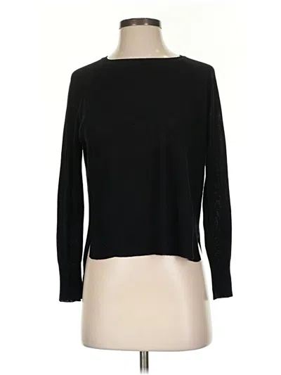 Pre-owned Zara Pullover Sweater In Black