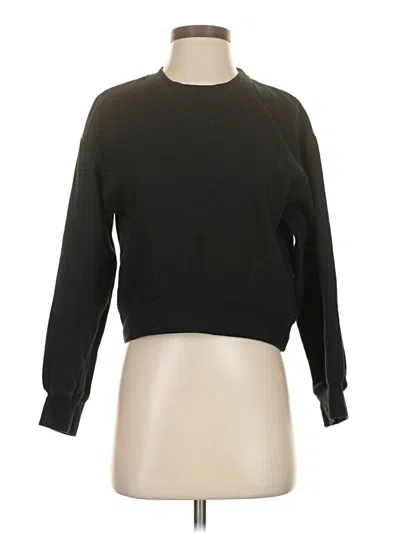 Pre-owned Zara Pullover Sweater In Black