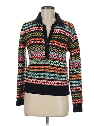 Pre-owned Zara Pullover Sweater In Black