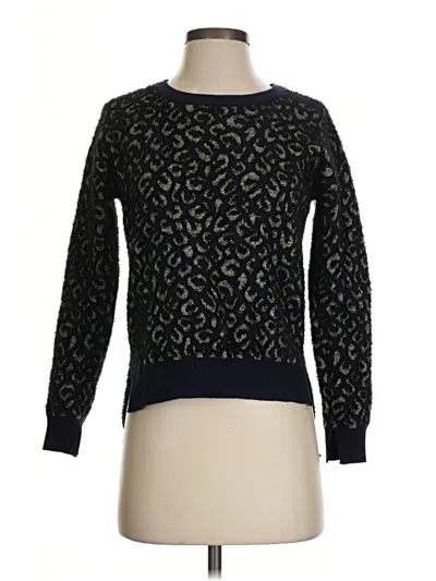 Pre-owned Zara Pullover Sweater In Black