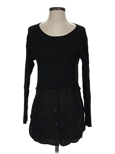 Pre-owned Zara Pullover Sweater In Black