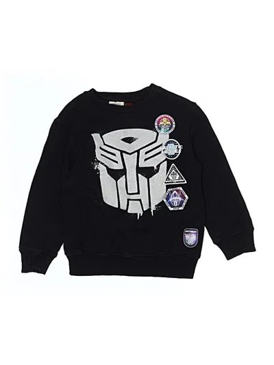 Pre-owned Zara Kids' Pullover Sweater In Black