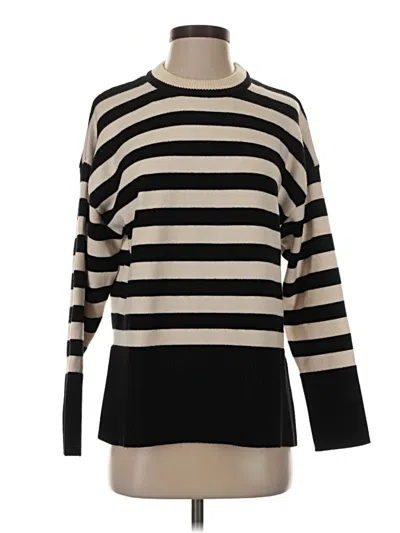 Pre-owned Zara Pullover Sweater In Black