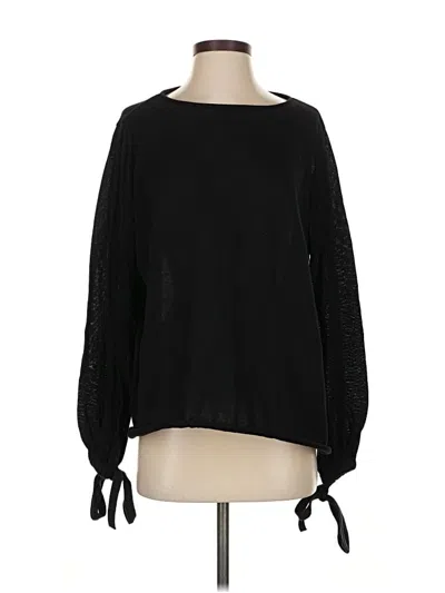 Pre-owned Zara Pullover Sweater In Black