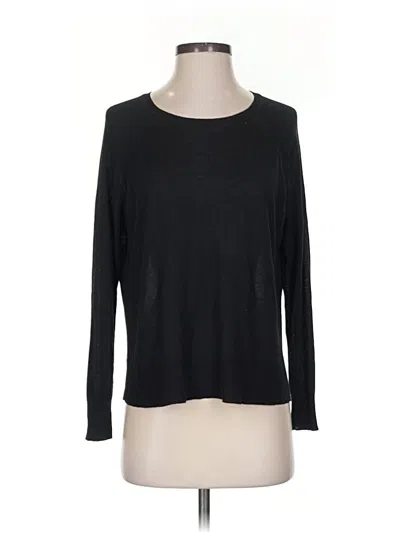 Pre-owned Zara Pullover Sweater In Black