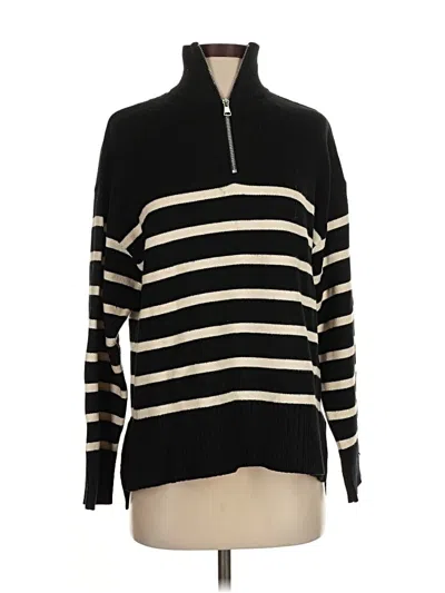Pre-owned Zara Pullover Sweater In Black