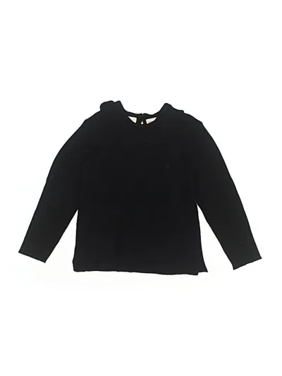 Pre-owned Zara Kids' Pullover Sweater In Black