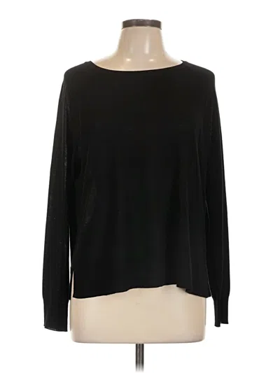 Pre-owned Zara Pullover Sweater In Black