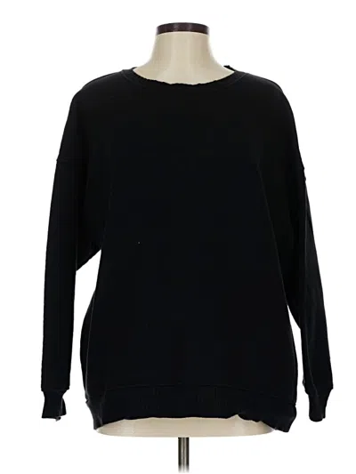 Pre-owned Zara Pullover Sweater In Black