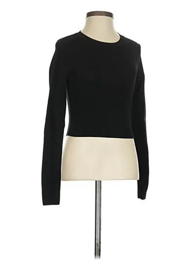 Pre-owned Zara Pullover Sweater In Black