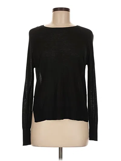 Pre-owned Zara Pullover Sweater In Black