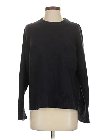Pre-owned Zara Pullover Sweater In Black