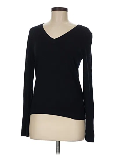 Pre-owned Zara Pullover Sweater In Black
