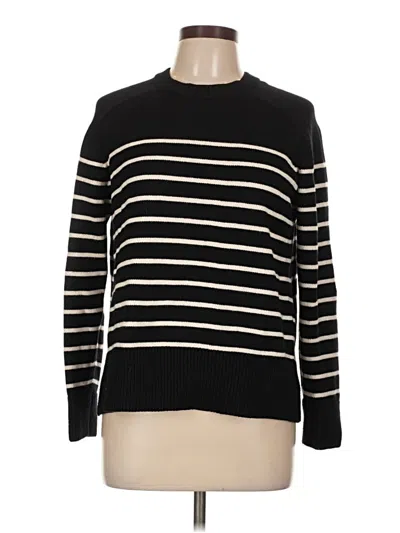 Pre-owned Zara Pullover Sweater In Black