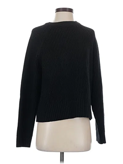 Pre-owned Zara Pullover Sweater In Black