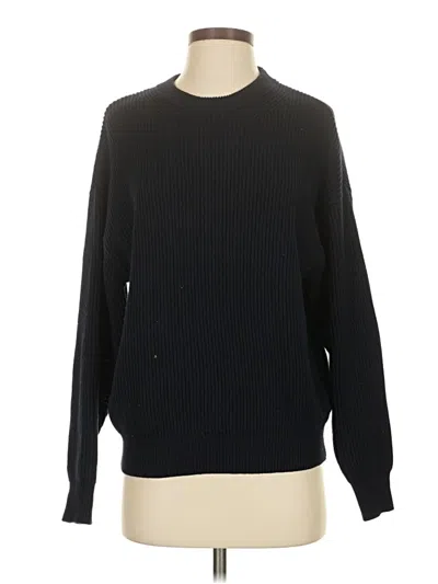 Pre-owned Zara Pullover Sweater In Black