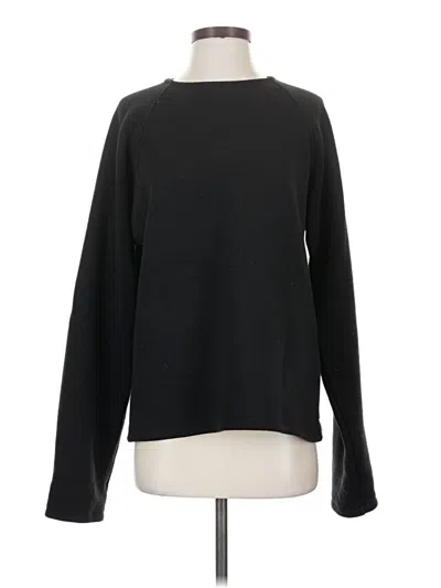 Pre-owned Zara Pullover Sweater In Black