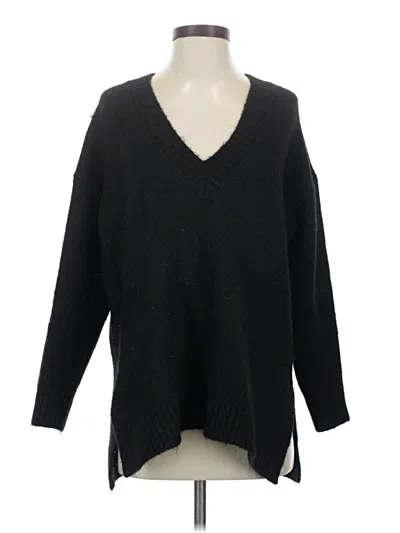 Pre-owned Zara Pullover Sweater In Black