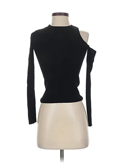 Pre-owned Zara Pullover Sweater In Black