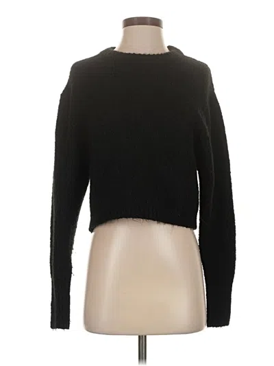 Pre-owned Zara Pullover Sweater In Black