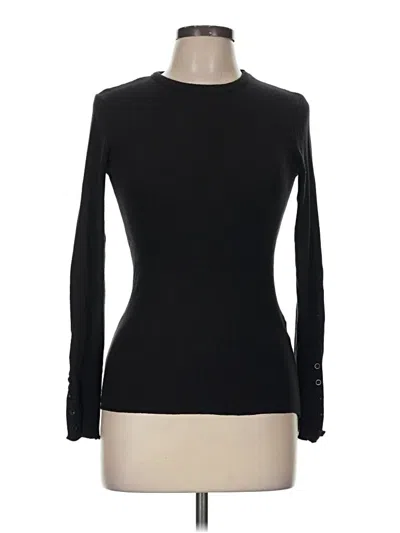 Pre-owned Zara Pullover Sweater In Black