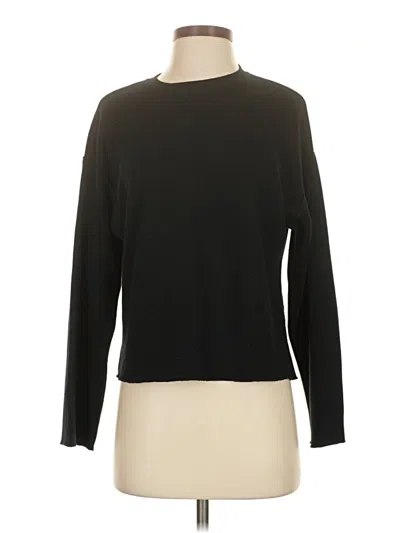 Pre-owned Zara Pullover Sweater In Black