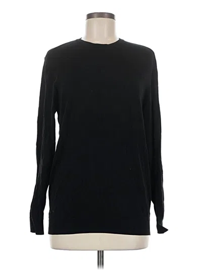 Pre-owned Zara Pullover Sweater In Black
