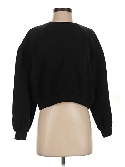 Pre-owned Zara Pullover Sweater In Black