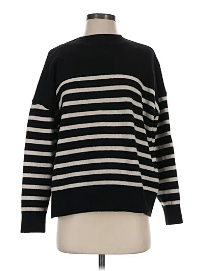 Pre-owned Zara Pullover Sweater In Black